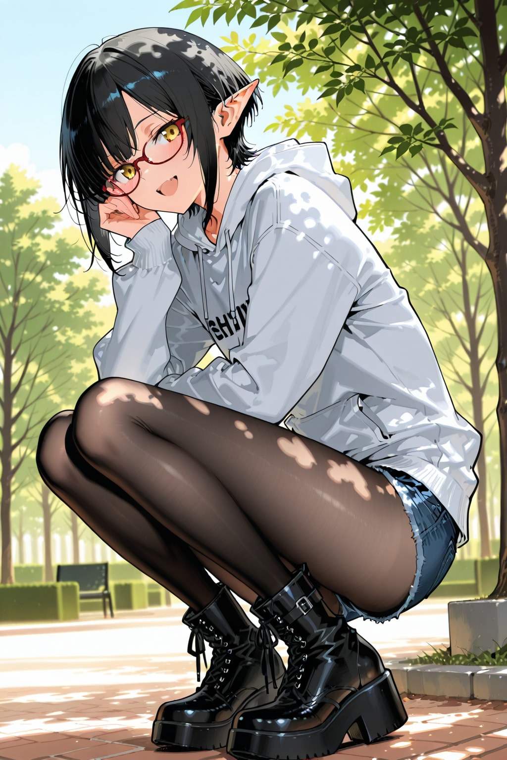 ホットパンツ | の人気AIイラスト・グラビア