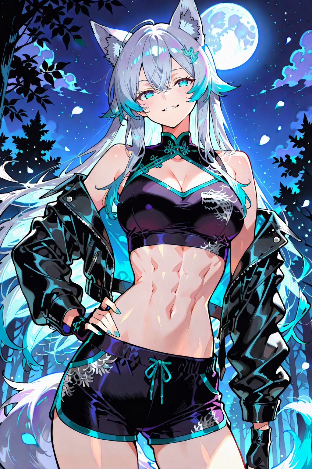 🌕 【月光狼（ムーンリット・ウルフ）】ルナ (Luna)