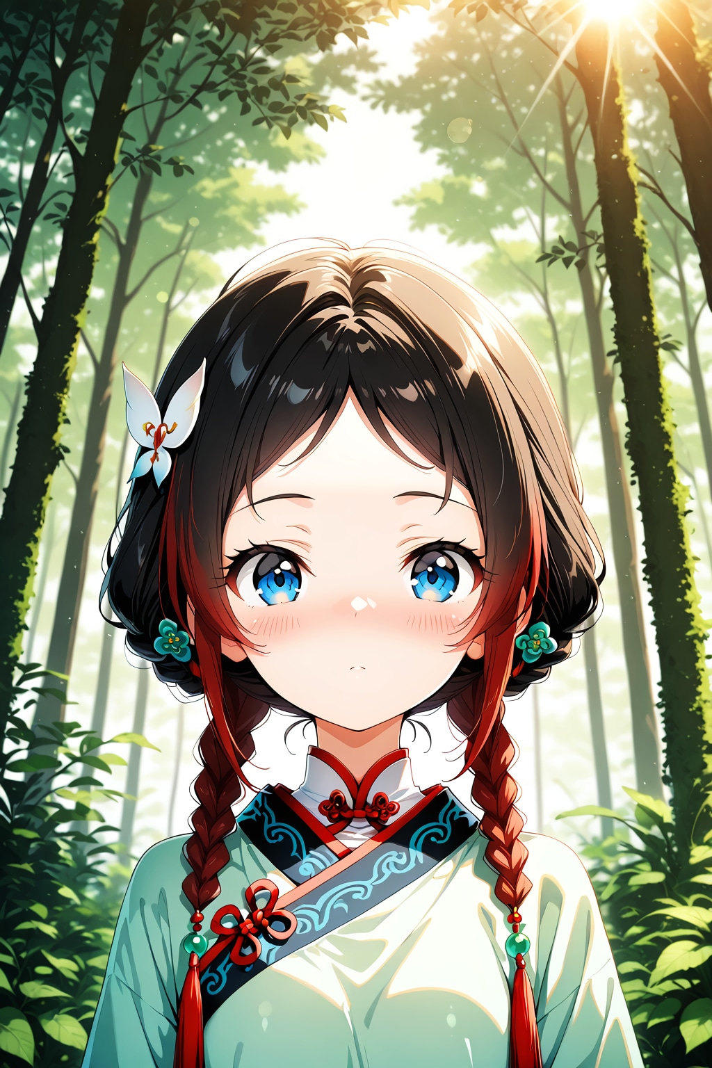 迷いの森の点心娘 | の人気AIイラスト・グラビア