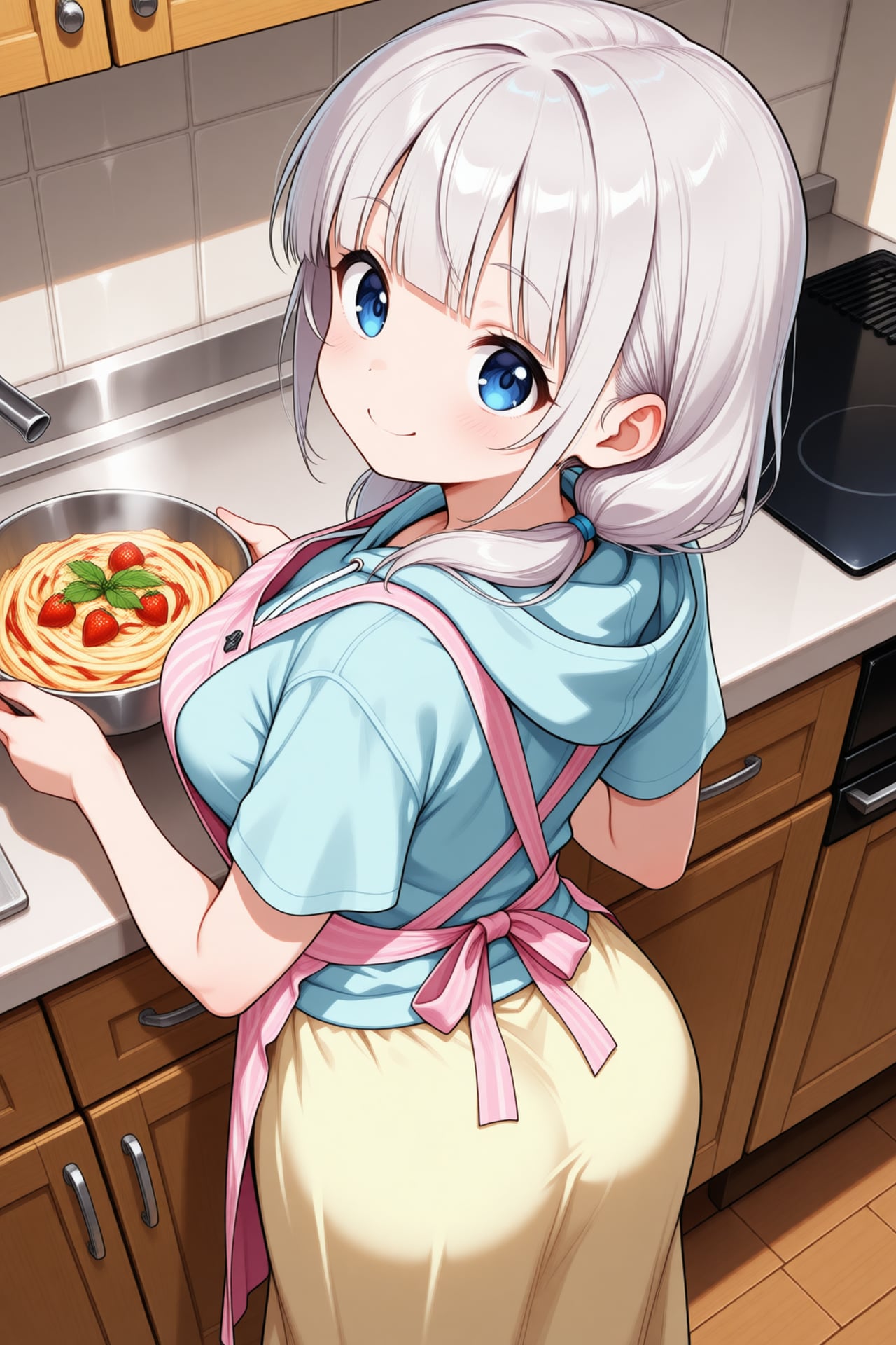 料理中