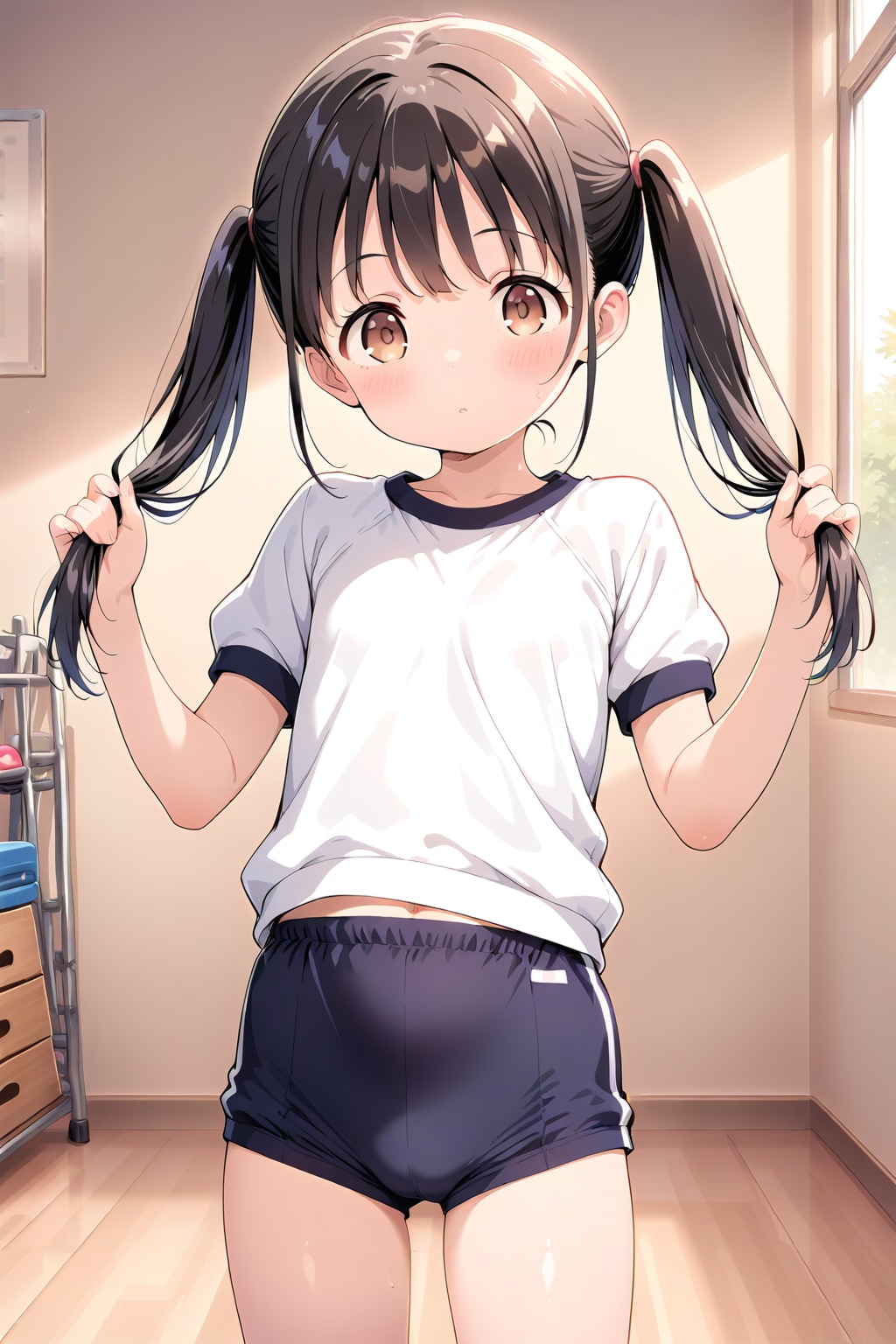 体操服美少女