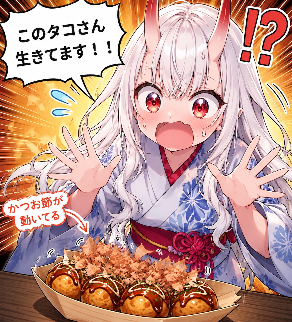 初めてのたこ焼き