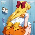 セーラーヴィーナス　トイレ盗撮 4枚目