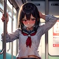 制服固定電マ 4枚目