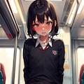 制服固定電マ 2枚目
