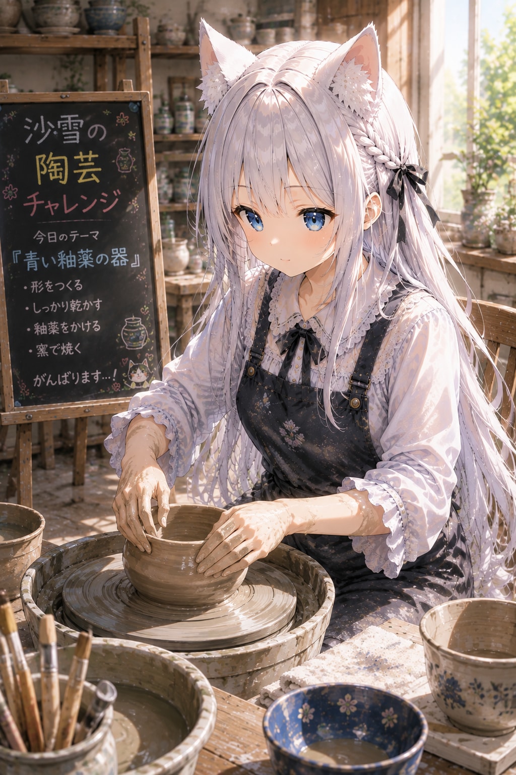 沙雪の陶芸チャレンジ！