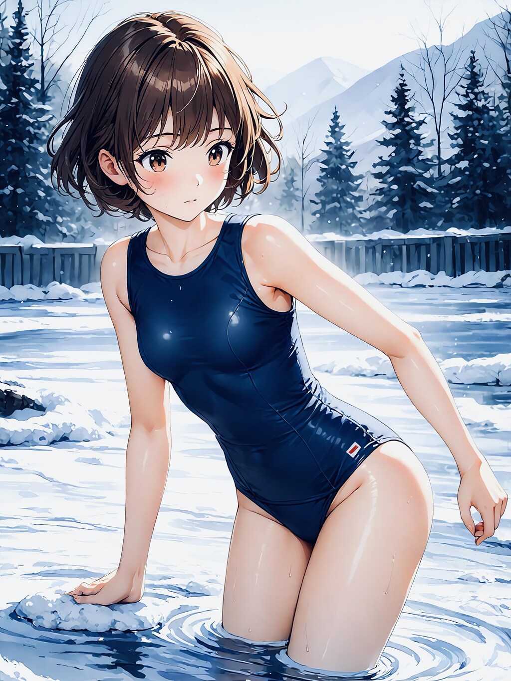 泳げない　物理的に．．．