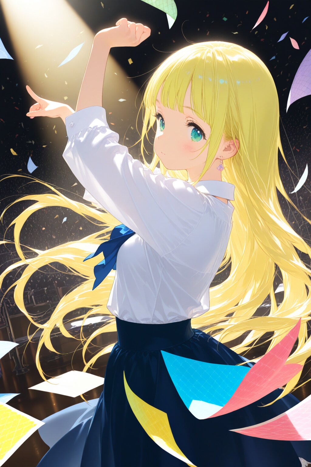 紙の上で踊る人々 | の人気AIイラスト・グラビア