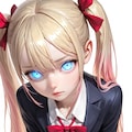 おすわりツインテちゃん 2枚目