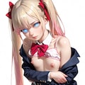 おすわりツインテちゃん 10枚目