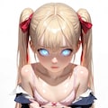 おすわりツインテちゃん 4枚目