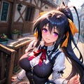 姫島朱乃（ハイスクールD×D)9 12枚目