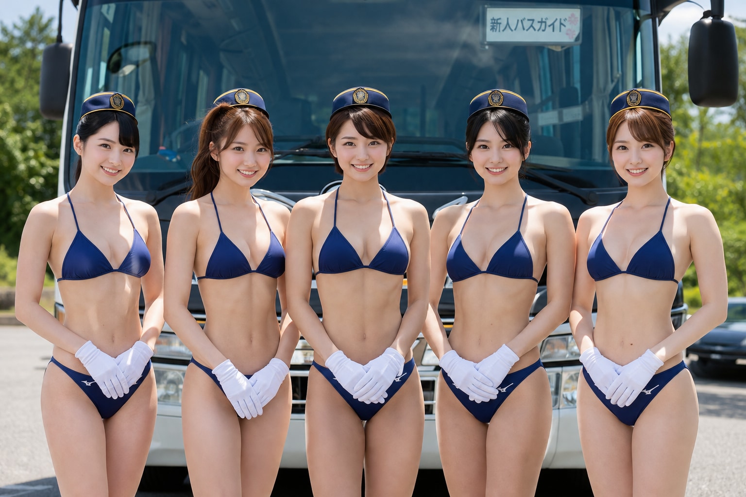 新人バスガイド研修