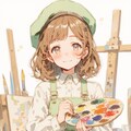 緑の服の絵描き 8枚目