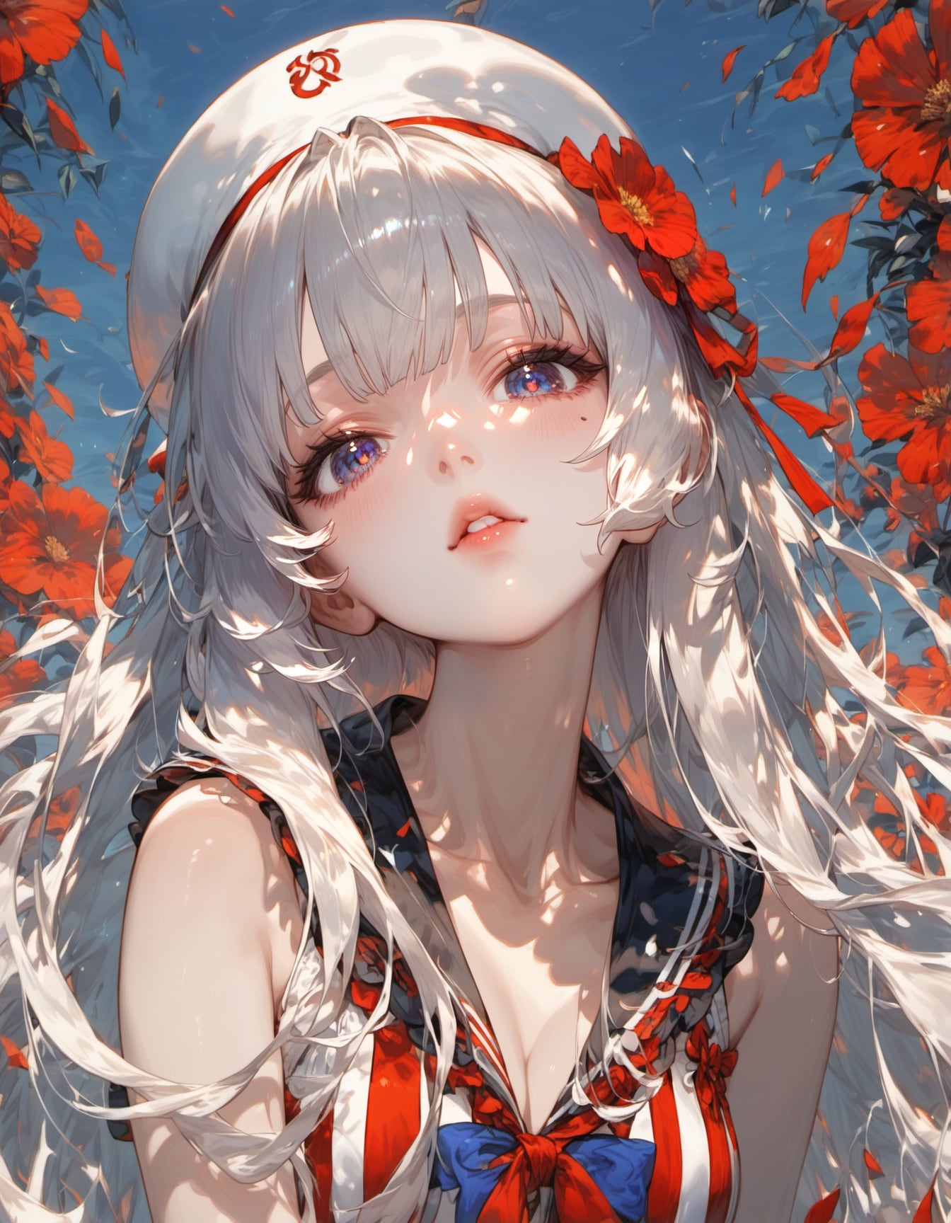 Floral Sailor | の人気AIイラスト・グラビア