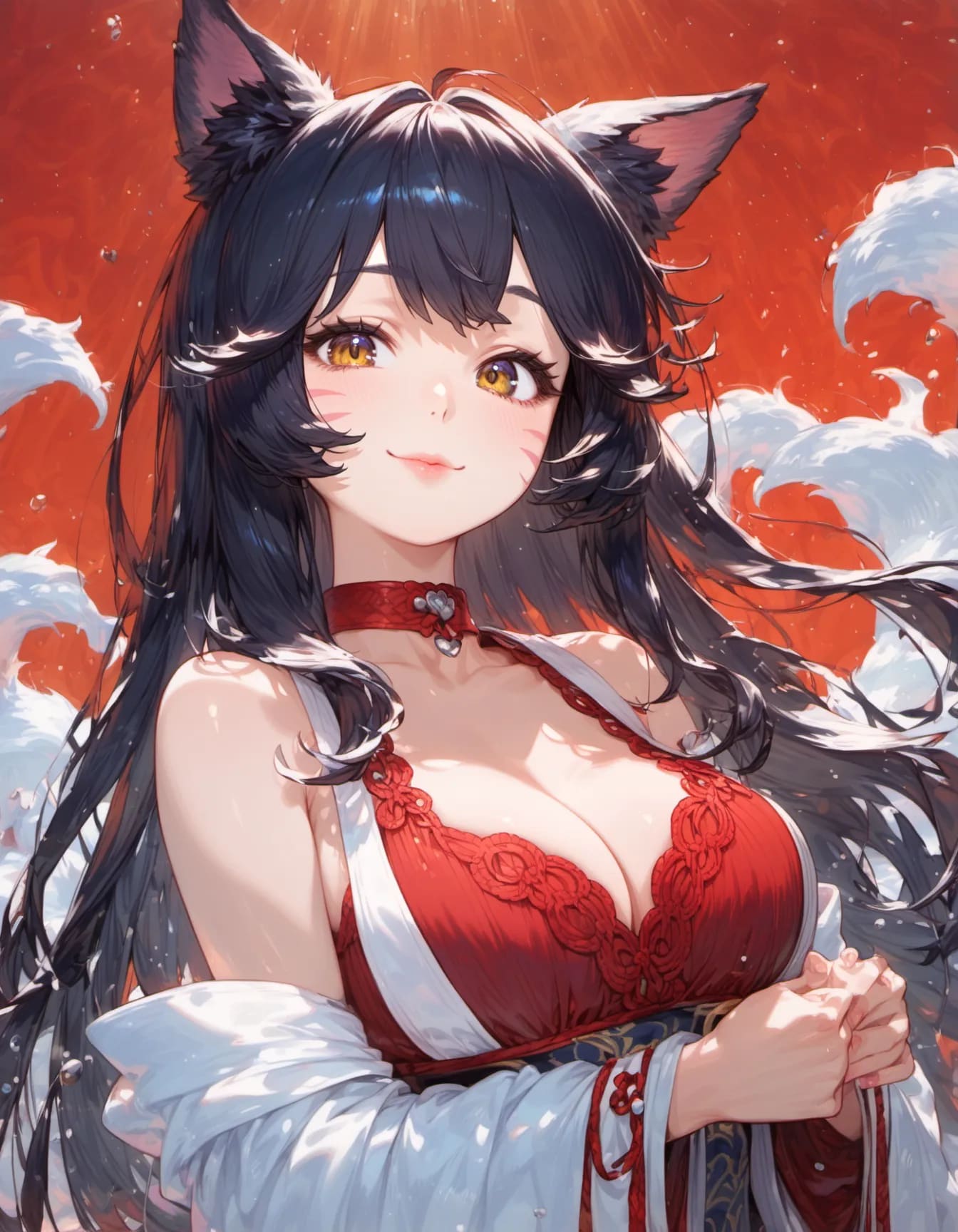 Crimson Cat of the Clouds