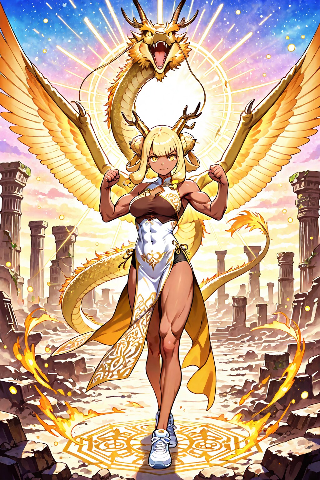☀【力こぶの気象庁長官】ドラゴニア王国第19王女メイファ☂