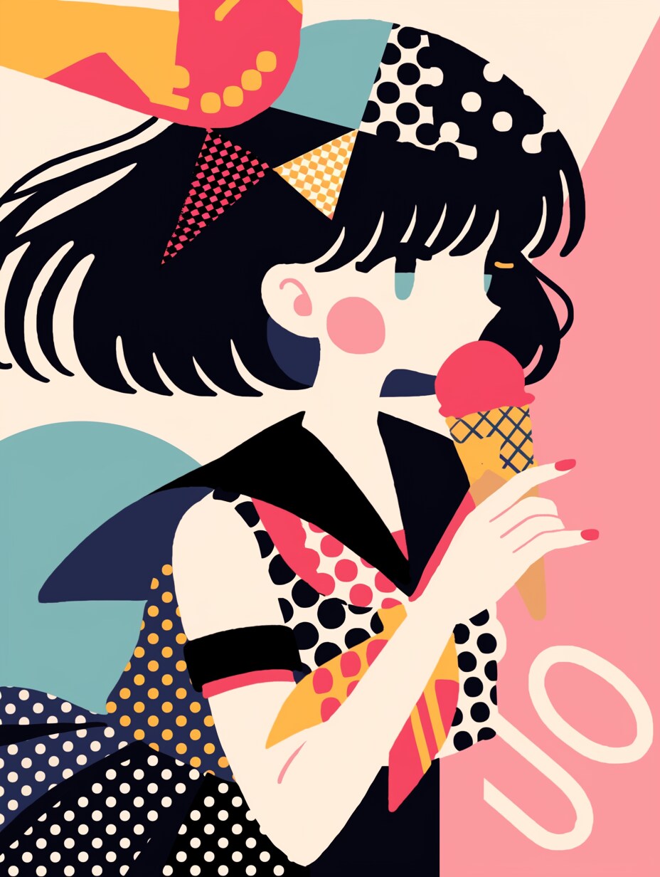 80s school girl | の人気AIイラスト・グラビア