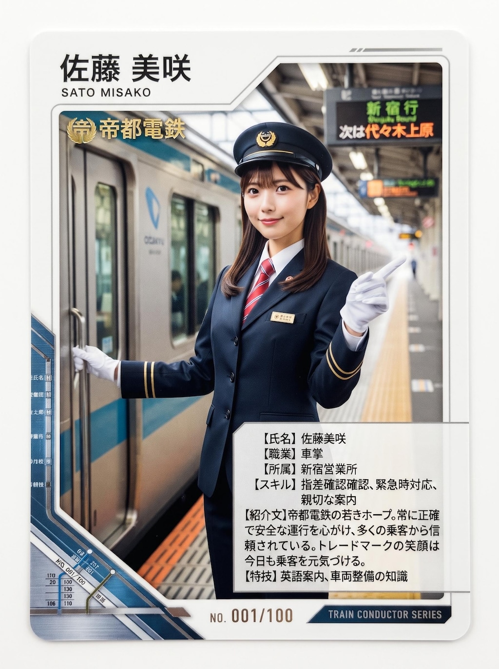 うちの子?佐藤美咲トレカ