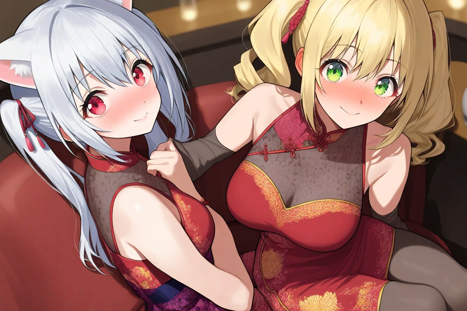 にゃんにゃんチャイナ戦争 | の人気AIイラスト・グラビア