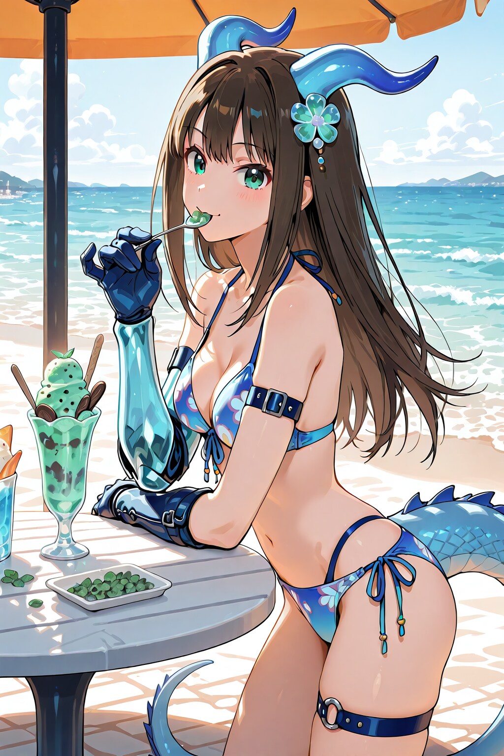 悪魔はふたたび　青い悪魔