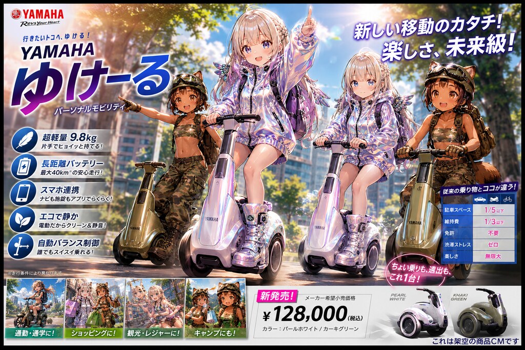架空CM『ゆけーる』
