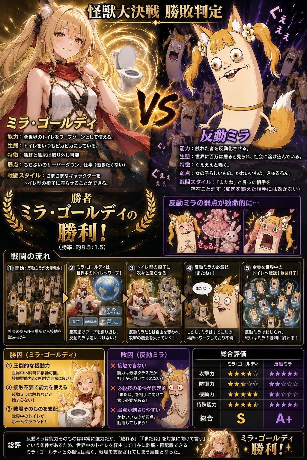 EXTRA:ミラVS反動ミラ