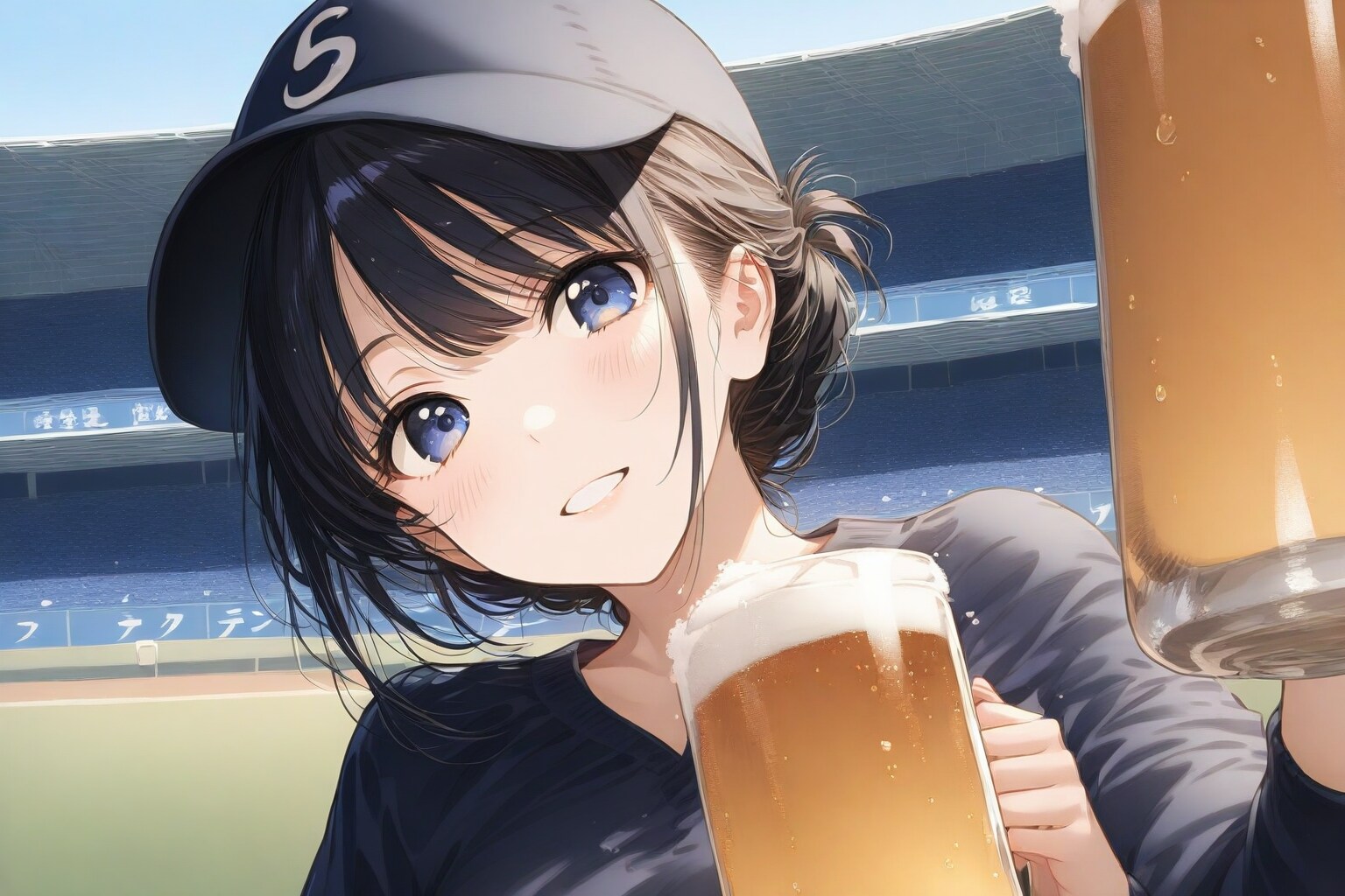 泡とスマイルの魔法 | の人気AIイラスト・グラビア