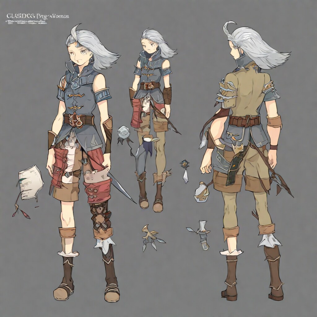 RPGのキャラクターデザイン