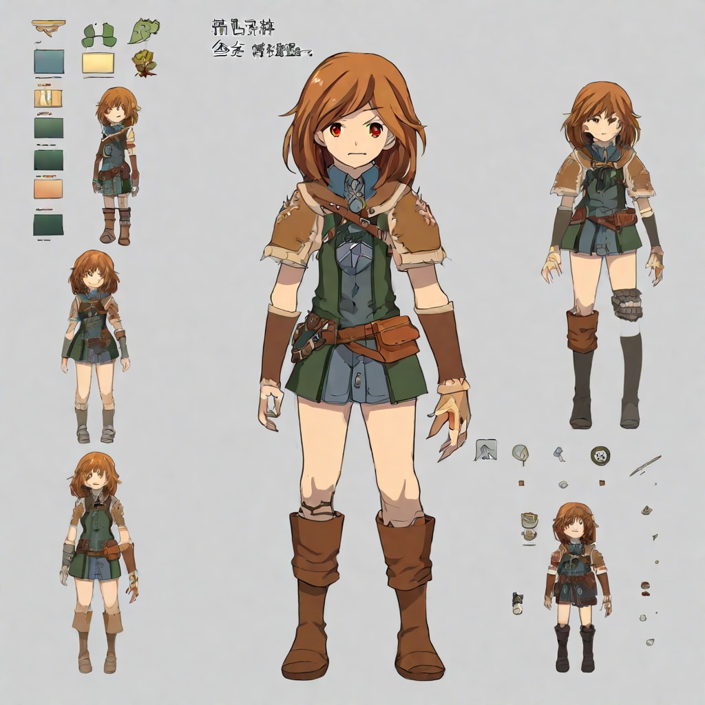 RPGのキャラクターデザイン