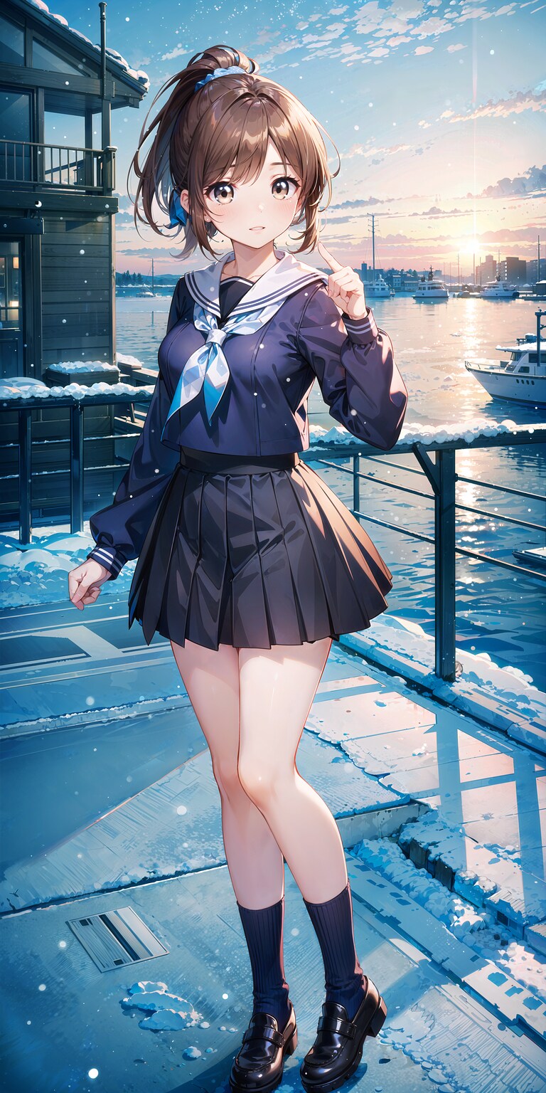 制服少女 213