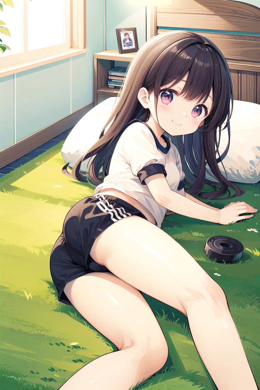 ベッドでゴロゴロ?