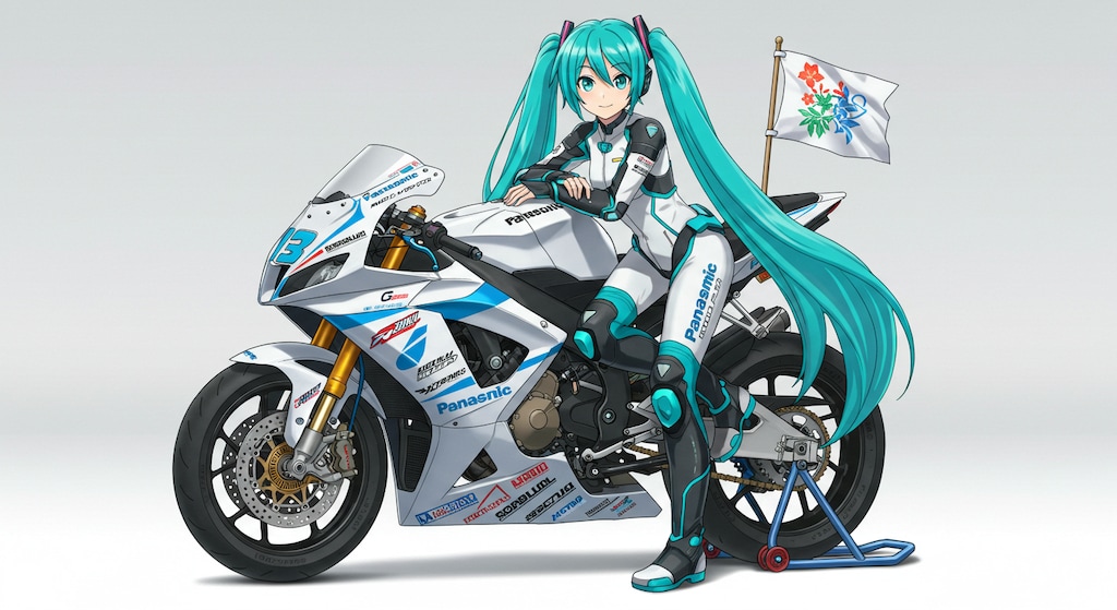 初音ミクとPanasonic隼