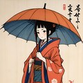 [12枚] 雨上がりに傘をさす少女たちの12の絵姿（ロリっ子大集合・一般向けの７） 11枚目