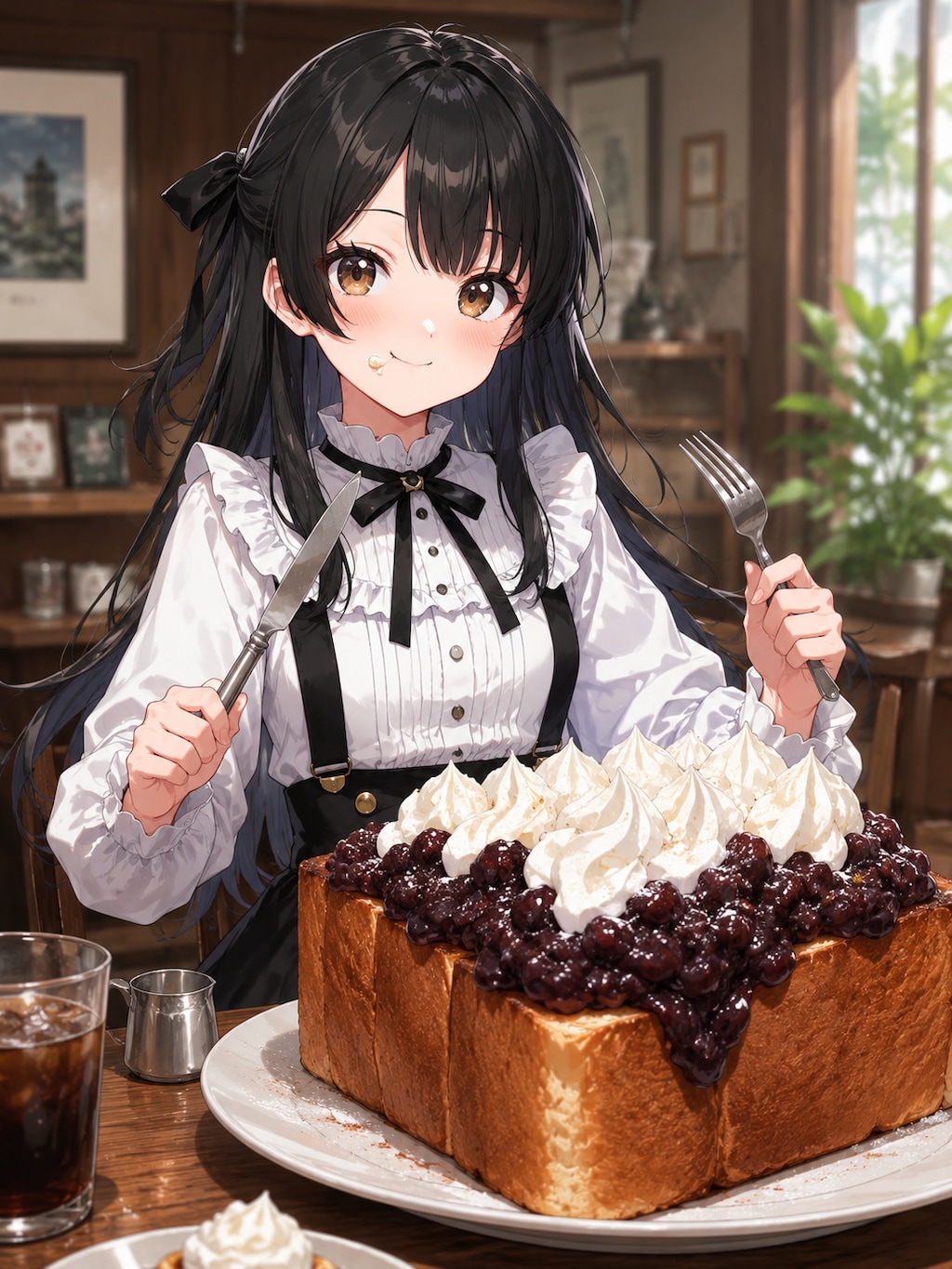 おっきな小倉トースト