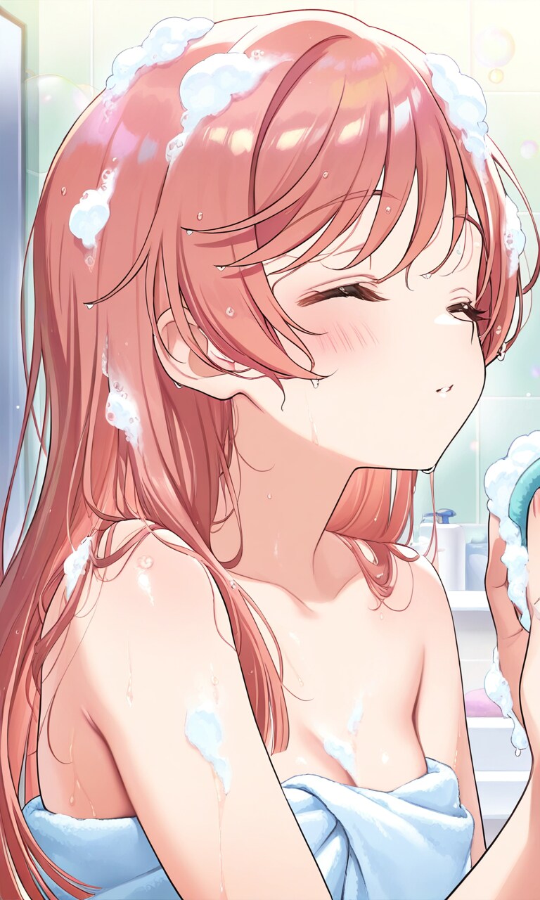 入浴時間ましろん。