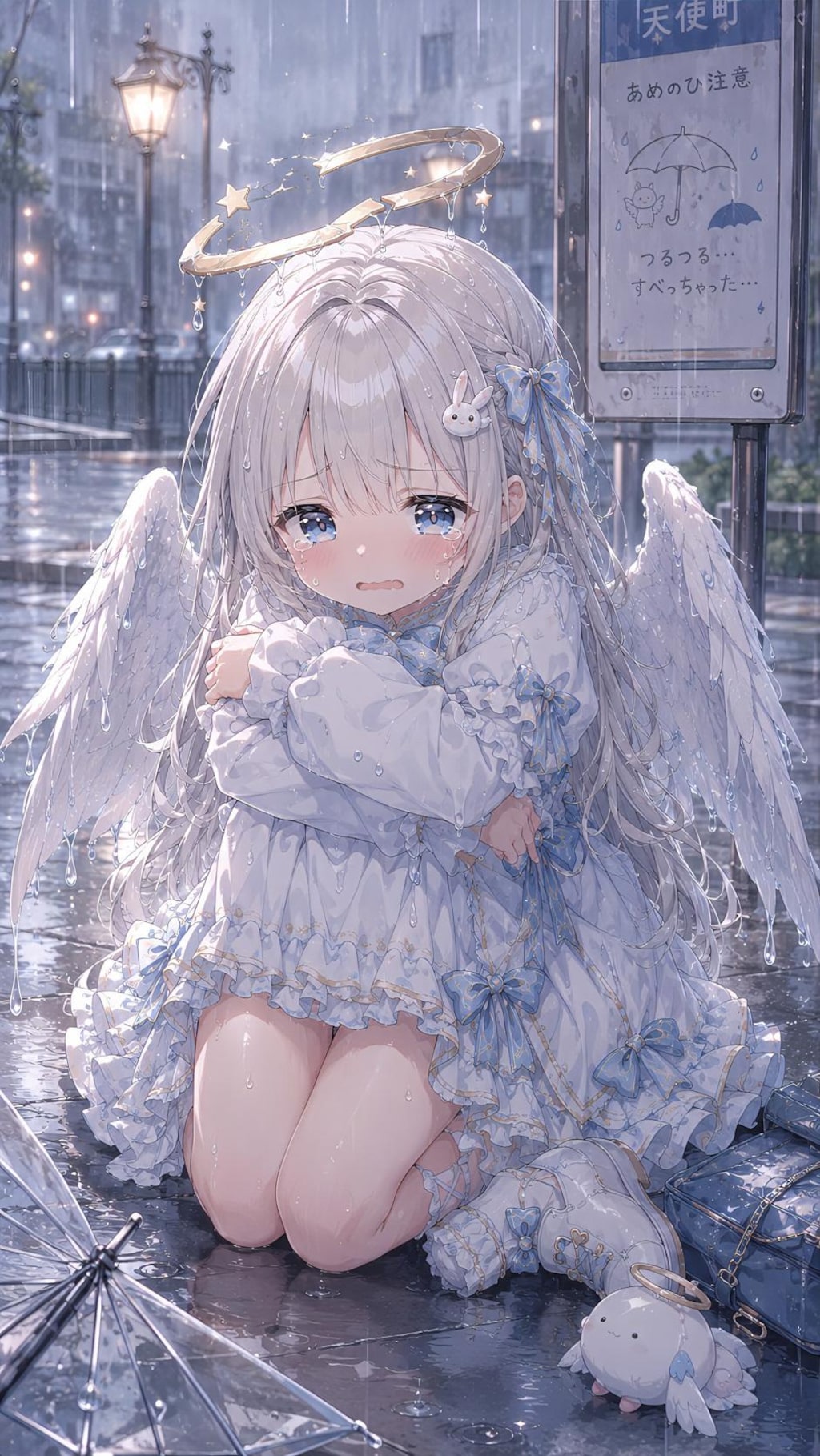 ルルエルのある雨の日