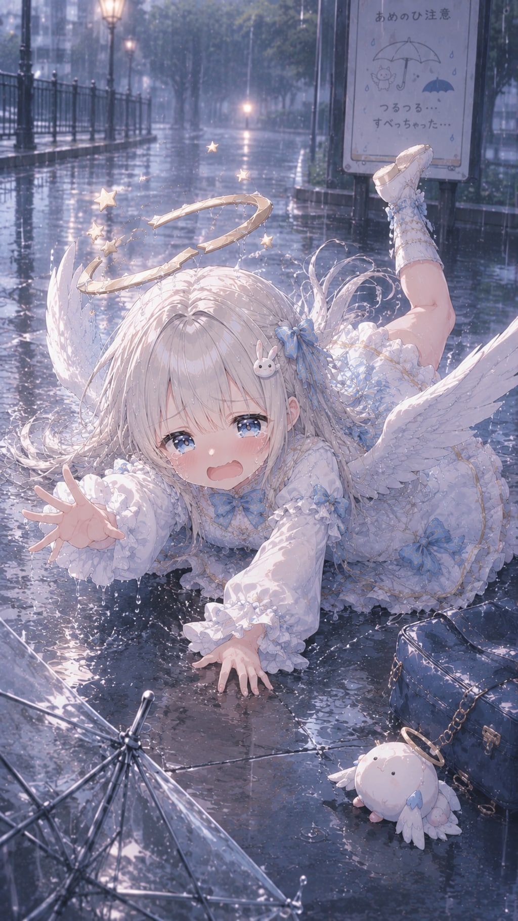 ルルエルのある雨の日