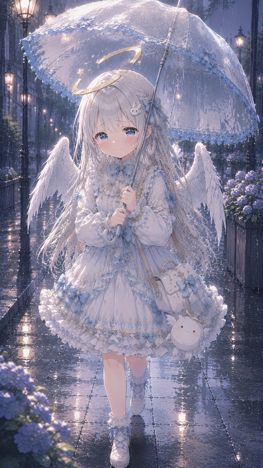 ルルエルのある雨の日