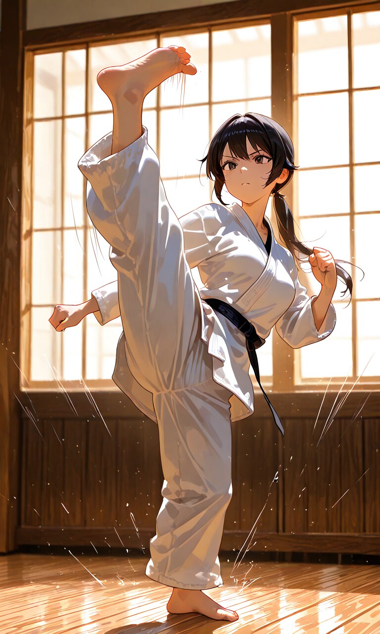柔道ガール