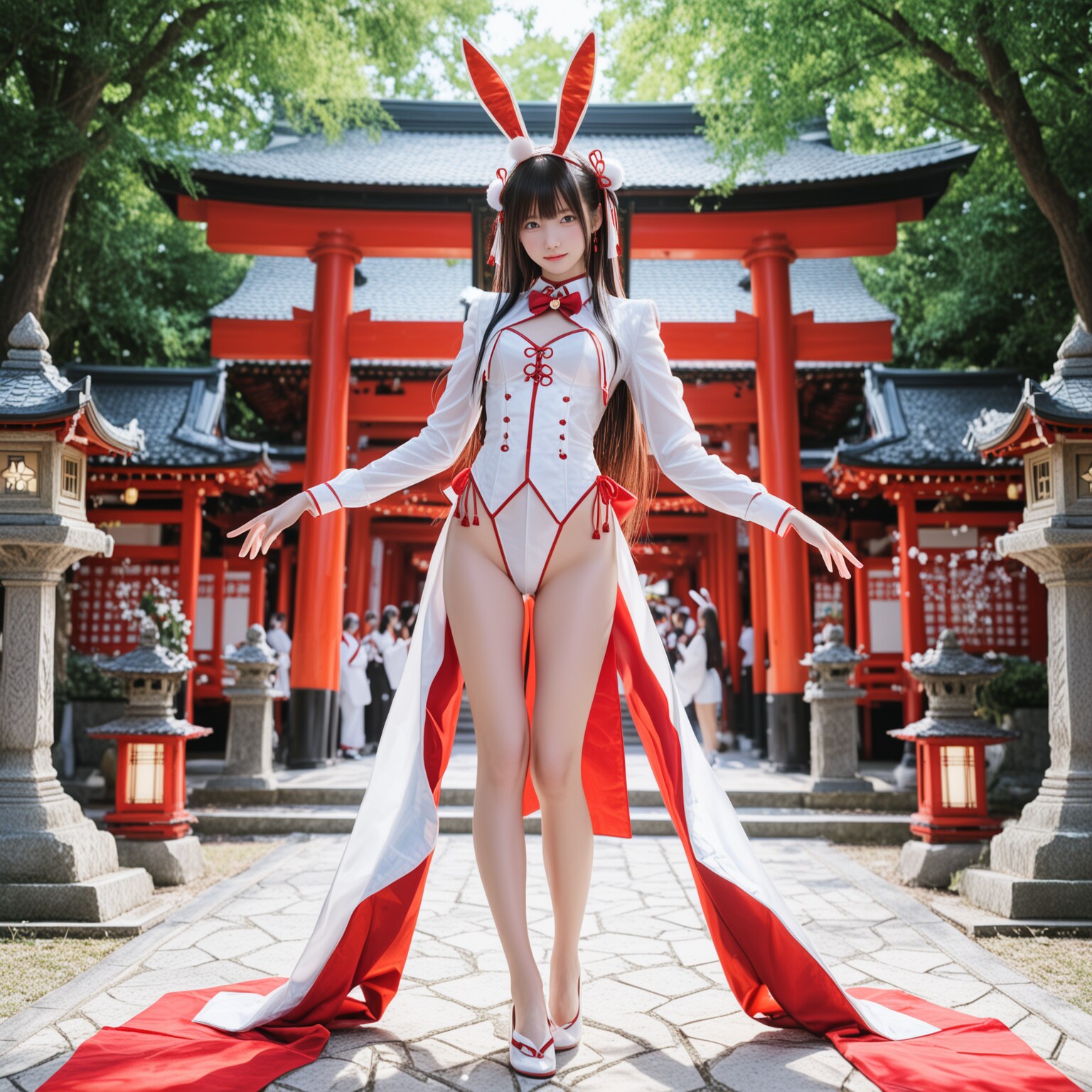 巫女バニー