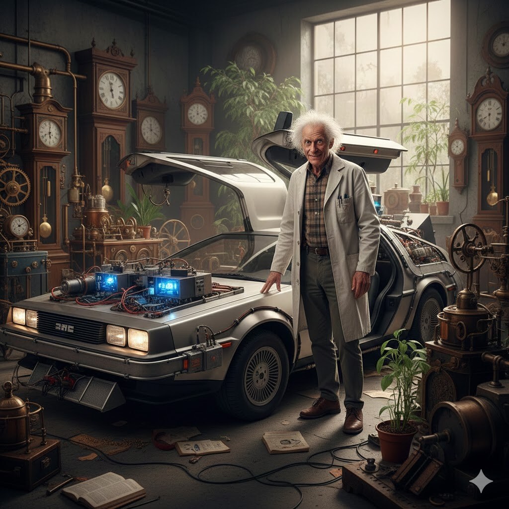 例のタイムマシン