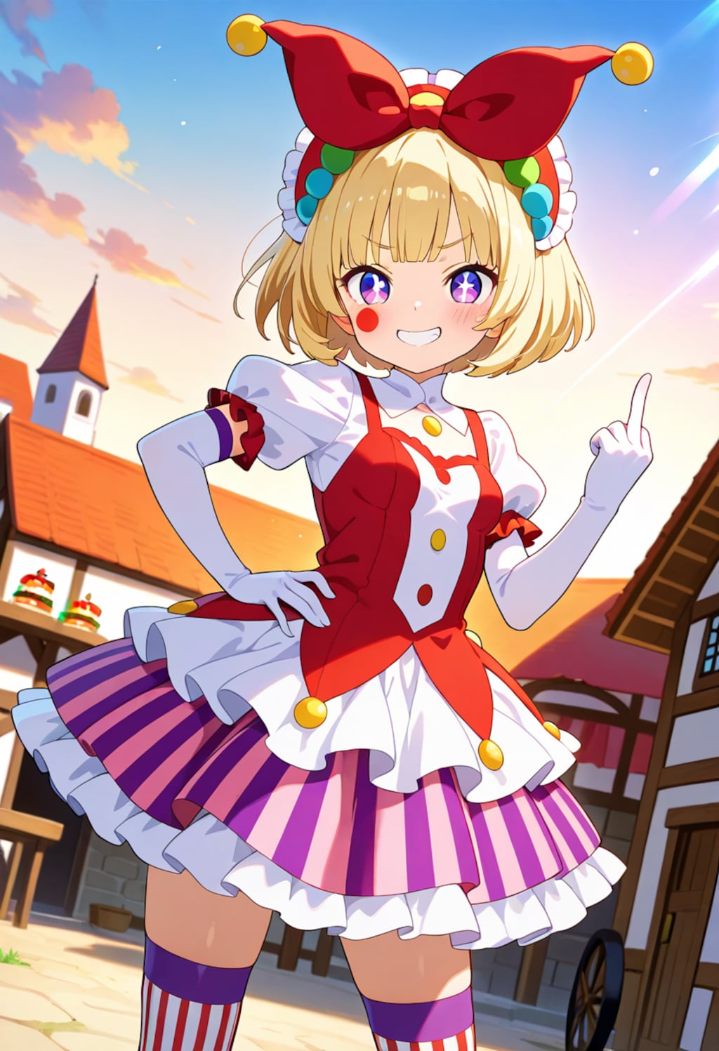 可愛いピエロリータの世界②