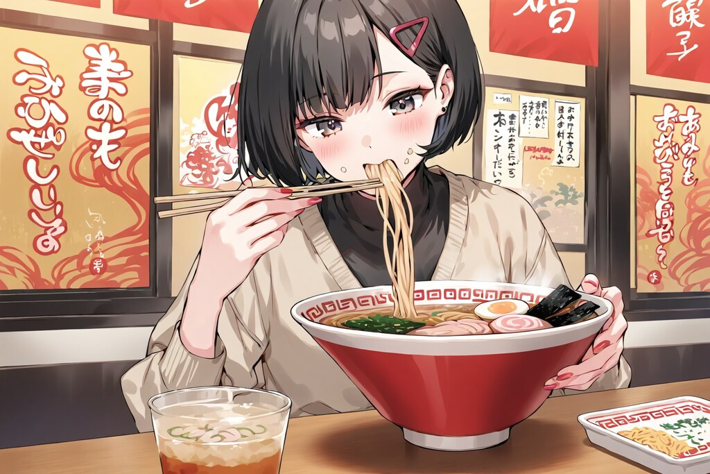 LILACでラーメン