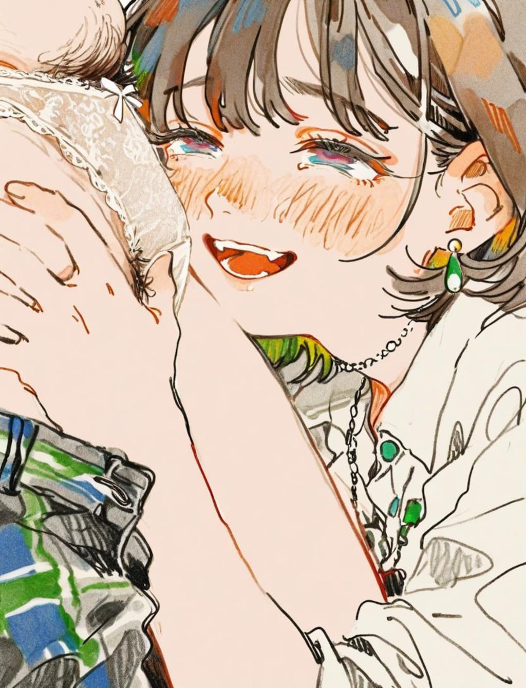 上司は私の奴隷♡私のパンティー履いて仕事中♡