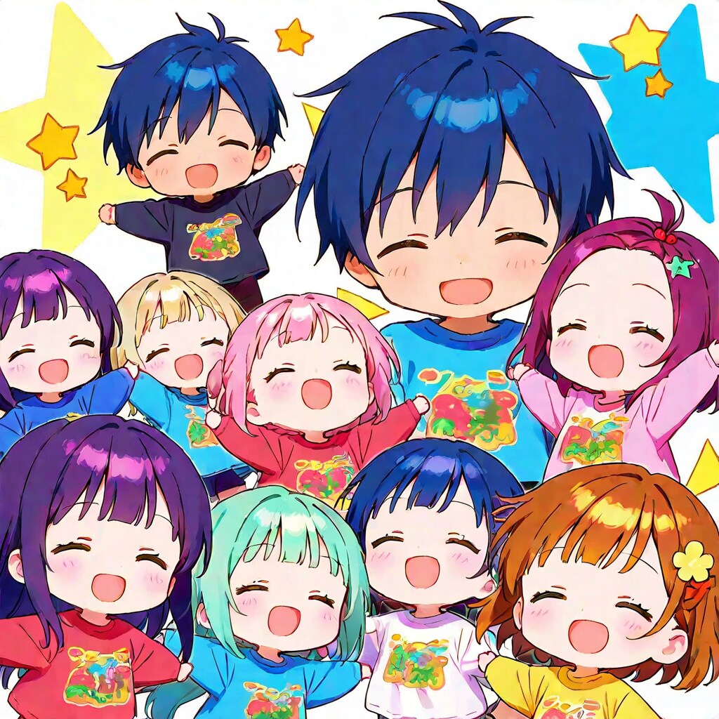 CAPEで、集まって楽しそうに踊るちびちゃんず