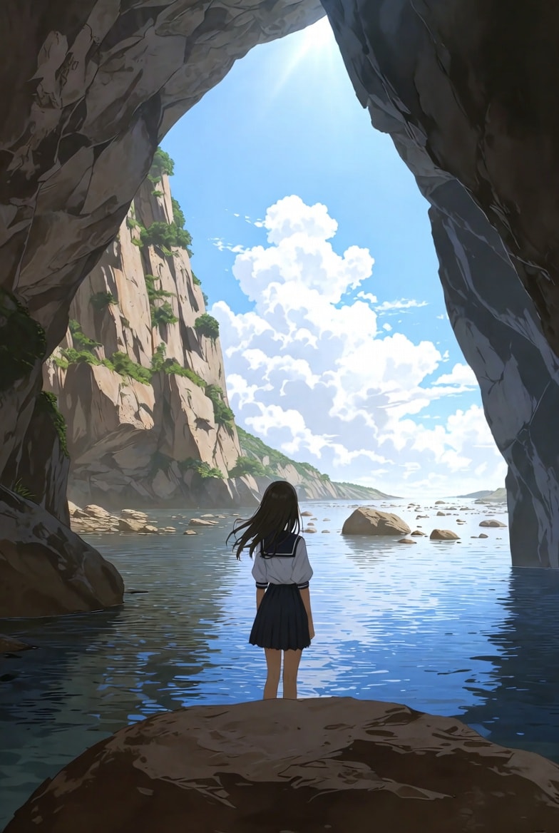 洞窟の奥 | の人気AIイラスト・グラビア