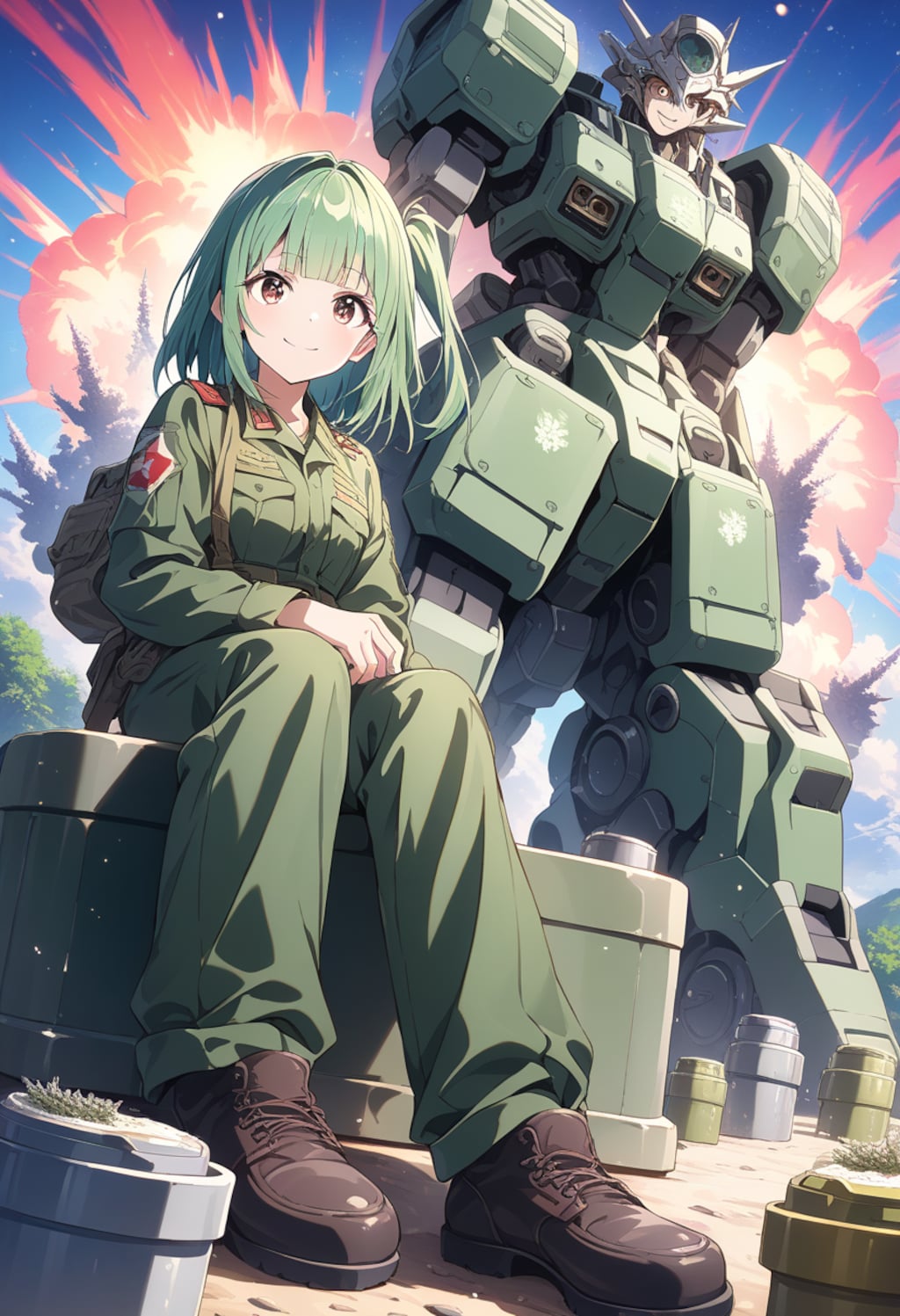 『九十式よもぎ/第90BR小隊』【ニャンノ世界】