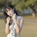 白塗りの裸ネクタイ 4枚目