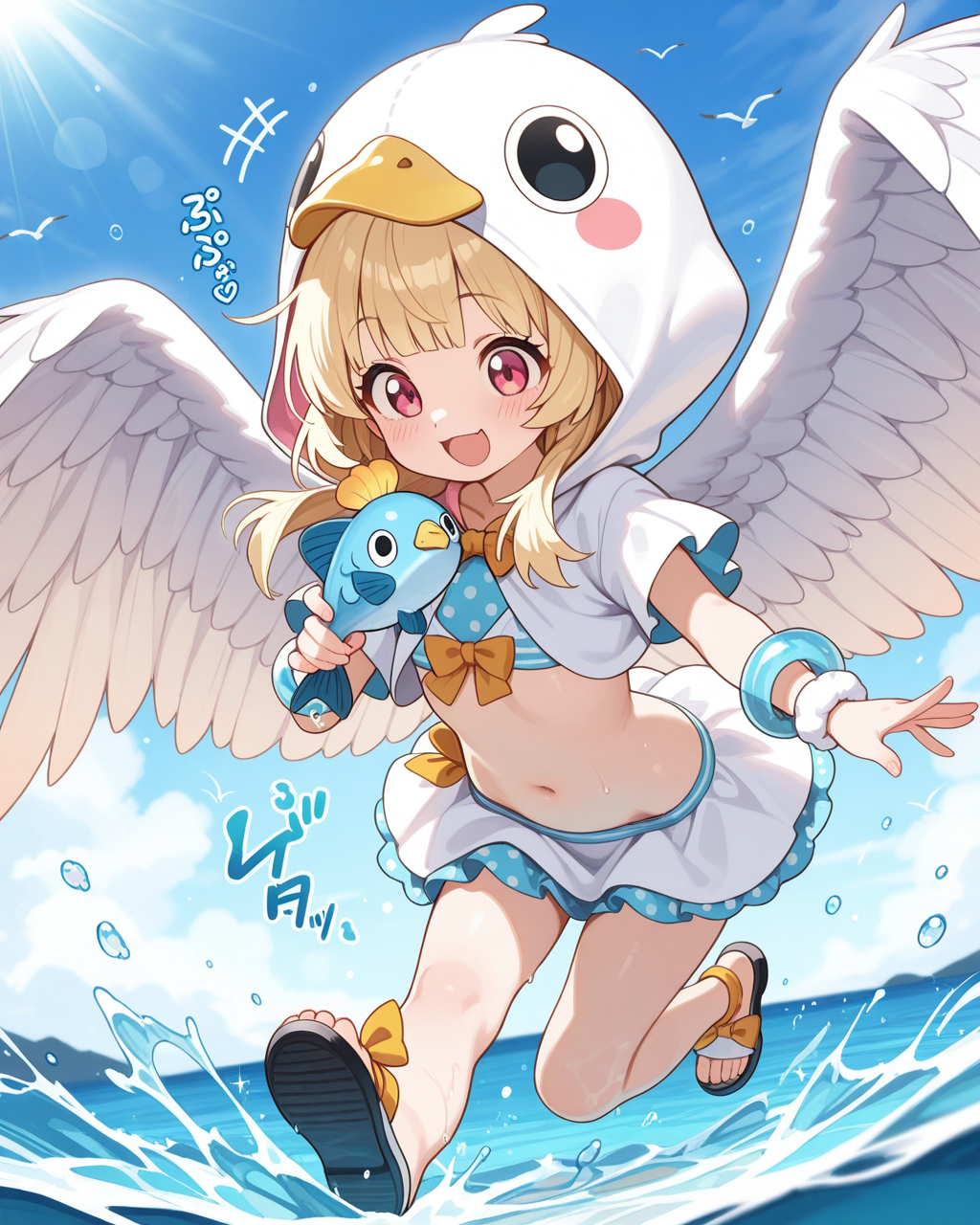 海と言えばカモメちゃん | の人気AIイラスト・グラビア